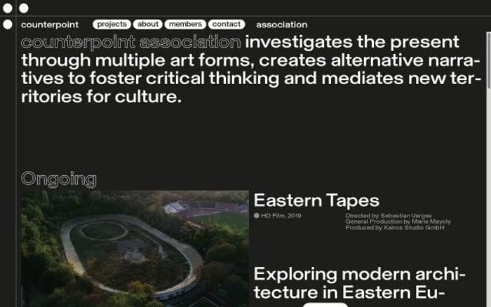 Counterpoint-association website preview