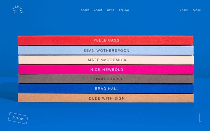 Just an idea website preview