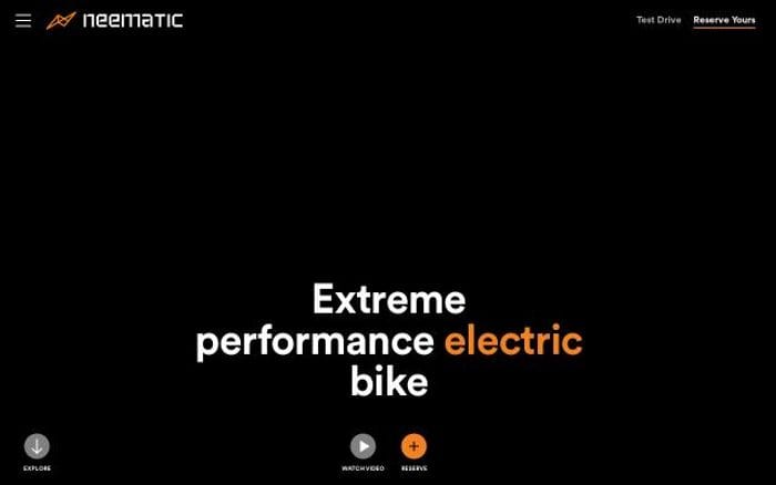 Neematic website preview