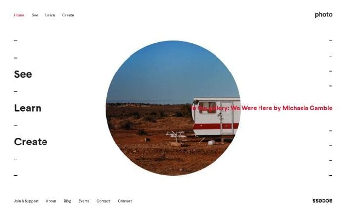 Photoaccess website preview