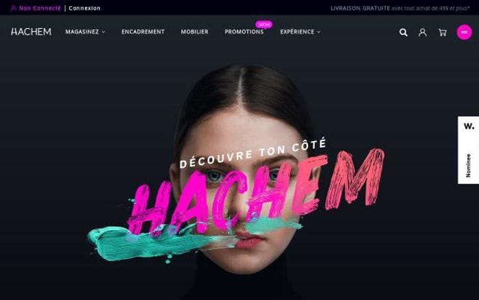 Hachem website preview
