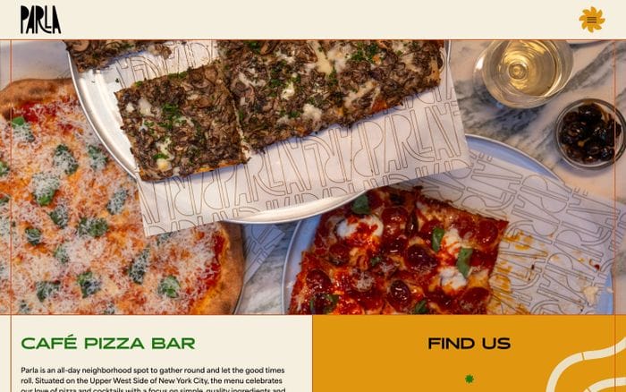 Parla website preview