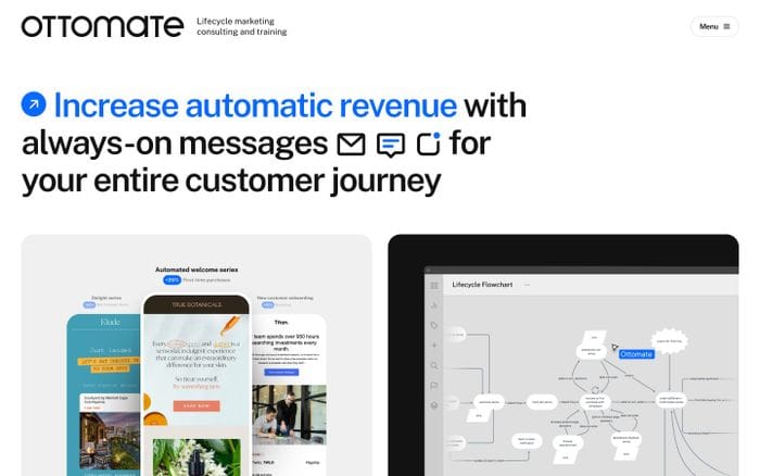 Ottomate website preview