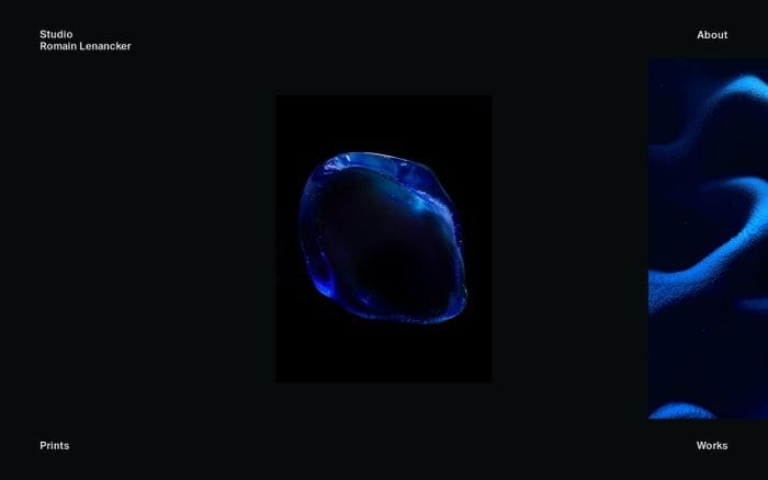 Romain Lenancker website preview