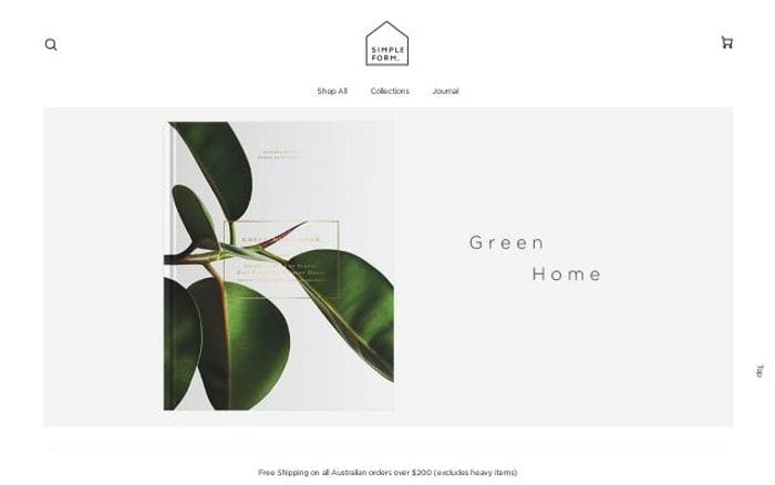 Simpleform website preview