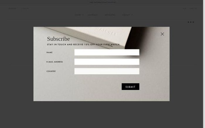 Voidwatches website preview