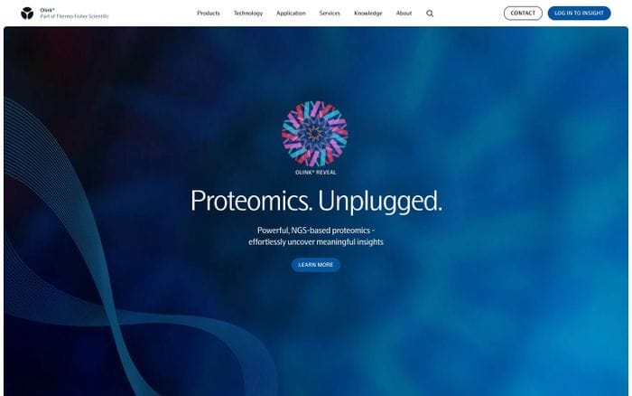 Olink website preview