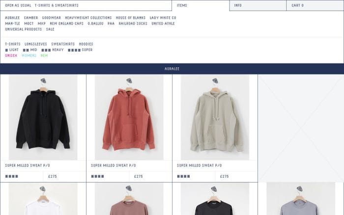 Open As Usual website preview
