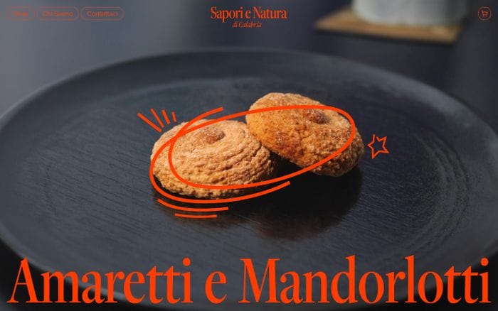 Sapori e Natura di Calabria website preview