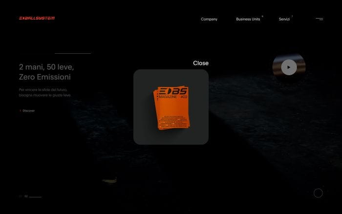 BallSystem website preview