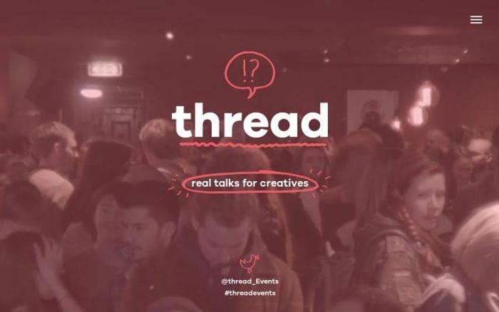 Threadevents website preview