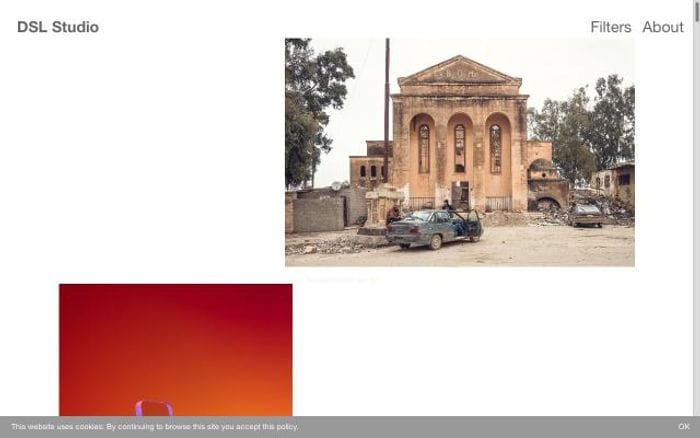 Dslstudio website preview