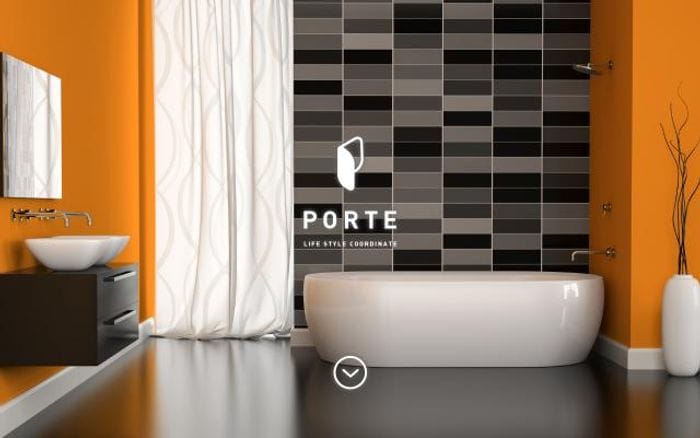 Porte-web website preview