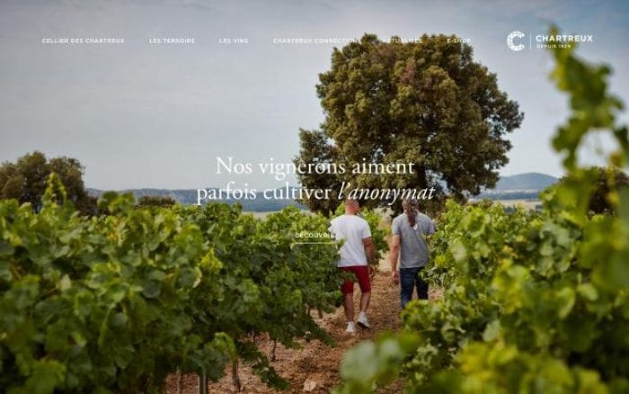 Cellierdeschartreux website preview