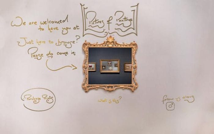 Picturesofpaintings website preview