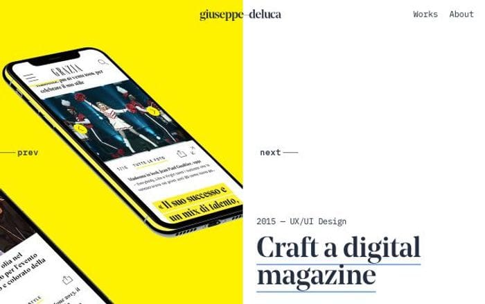 Giuseppe-deluca website preview