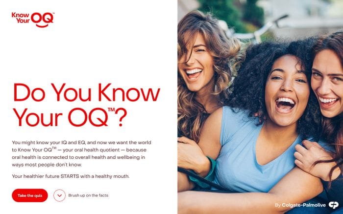 Know your OQ website preview