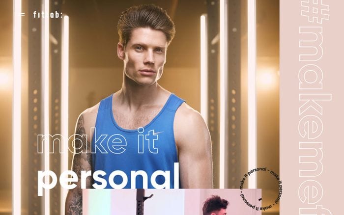 Fitlab website preview