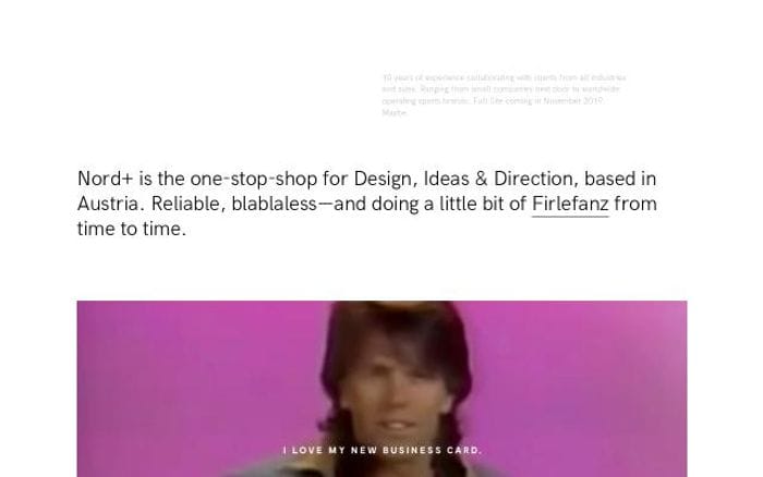 Nord website preview