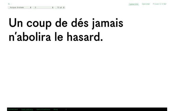 Binnenland website preview