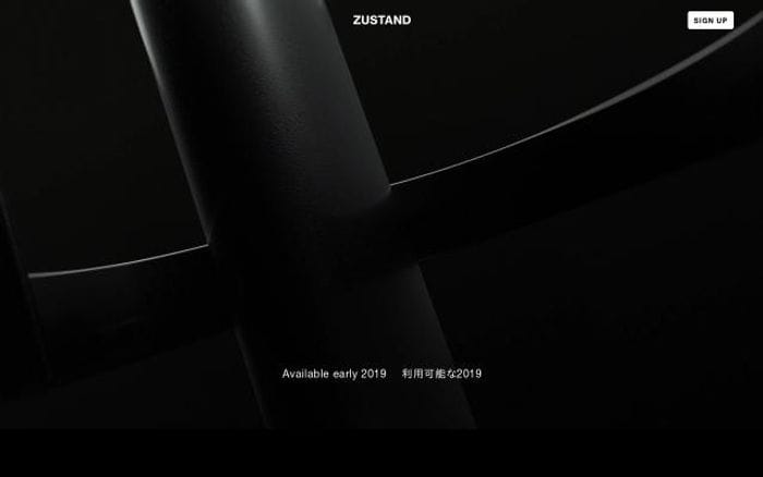Zustand website preview