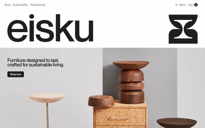 Eisku website preview