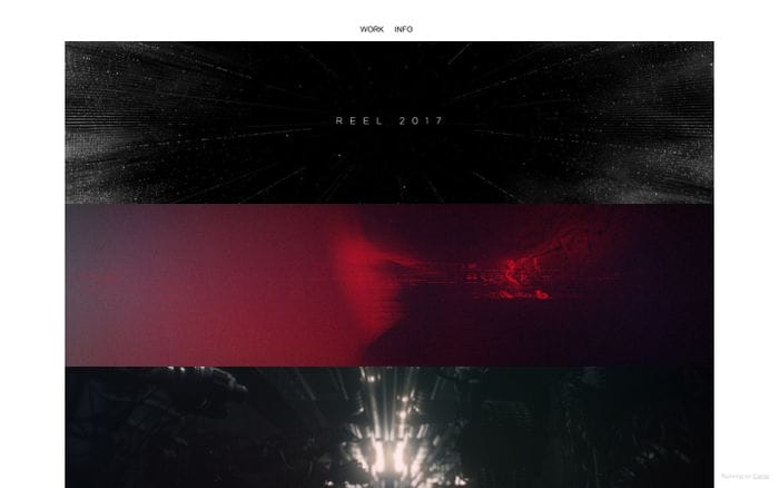 chrisb.tv website preview