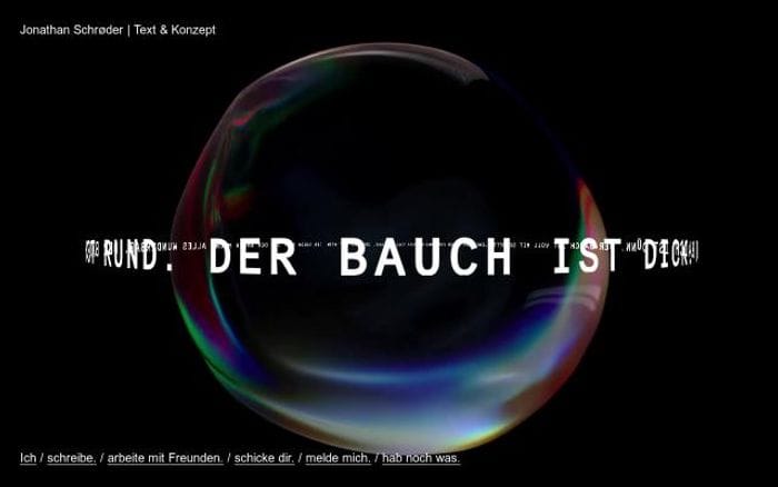 Jonathanschroeder website preview