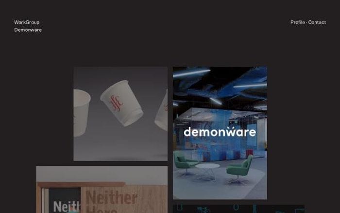 Workgroup website preview