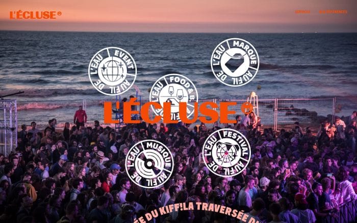 L'Écluse website preview