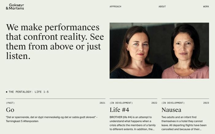 Goksøyr & Martens website preview