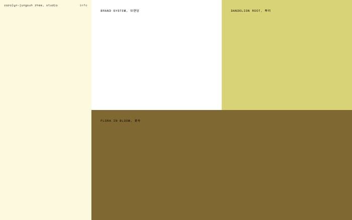 Carolyn Jungsuh Rhee website preview