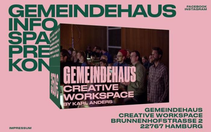 Gemeindehaus website preview