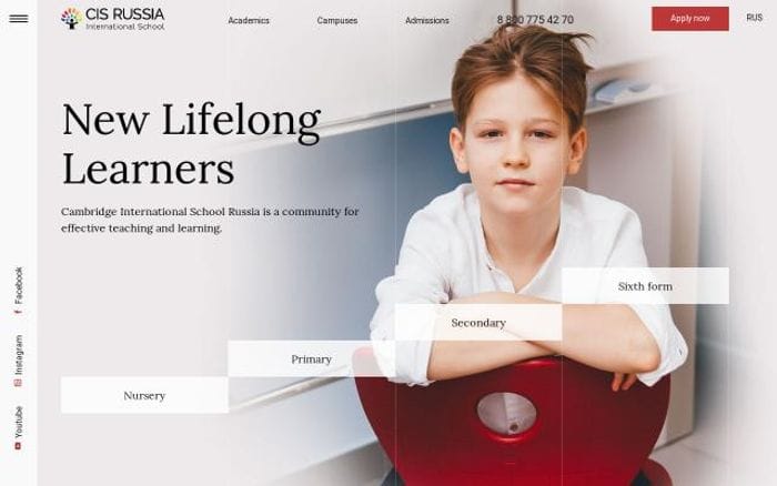 Cisrussia website preview
