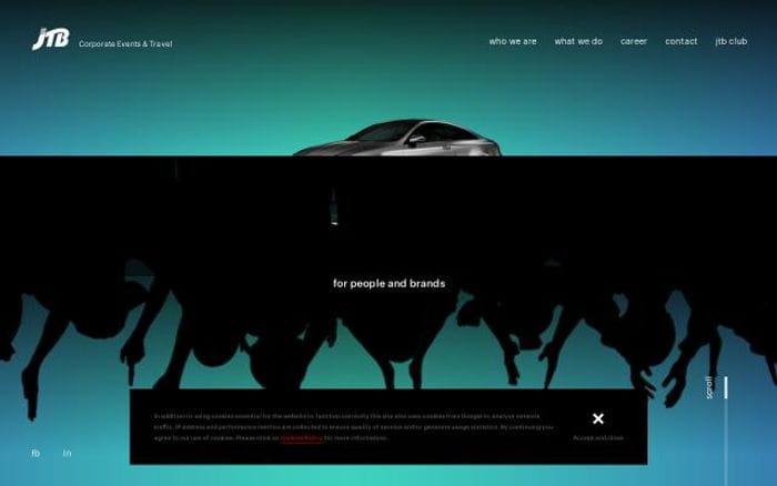 Jtbeurope website preview
