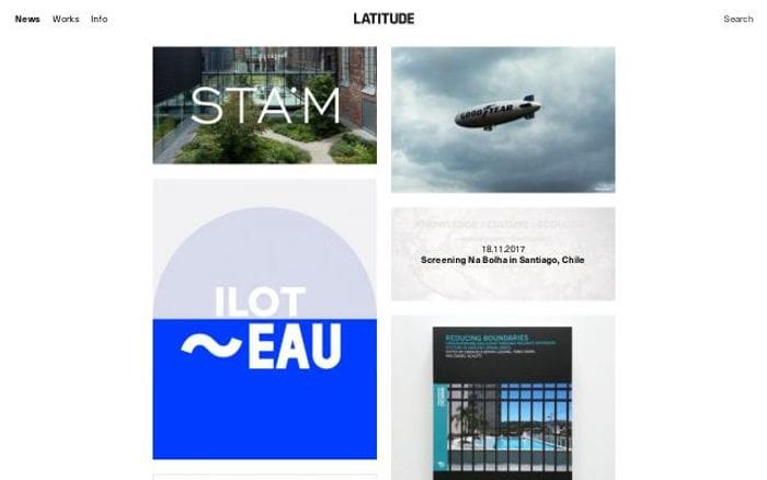 Latitude-platform website preview