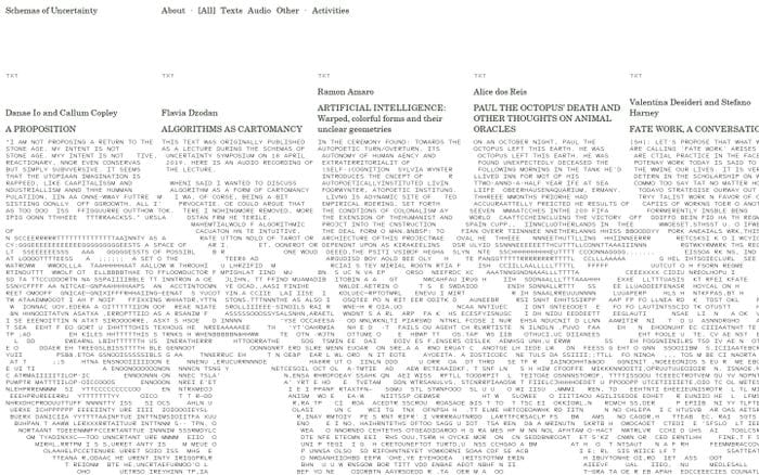 Schemas of uncertainty website preview