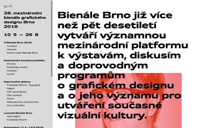 Bienalebrno website preview