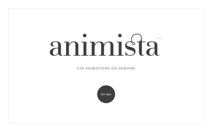 Animista website preview