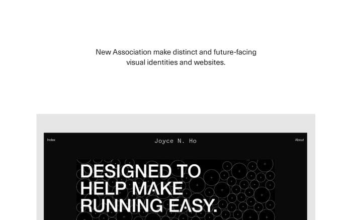 New Association Studio website preview
