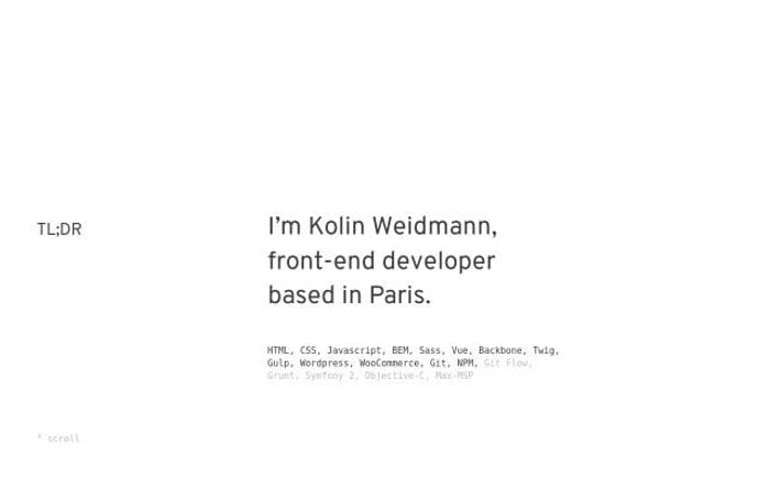 Kolin website preview