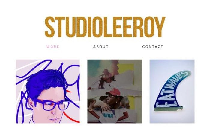 Studioleeroy website preview