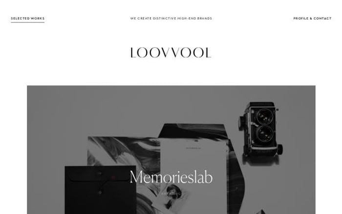 Loovvool website preview