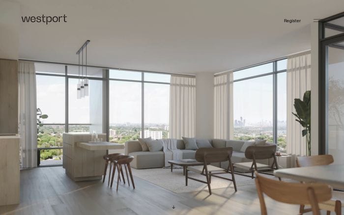  Westport Condos website preview