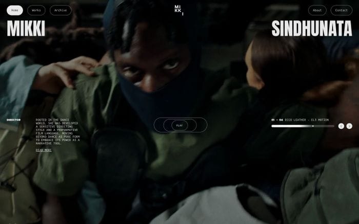 Mikki Sindhunata website preview