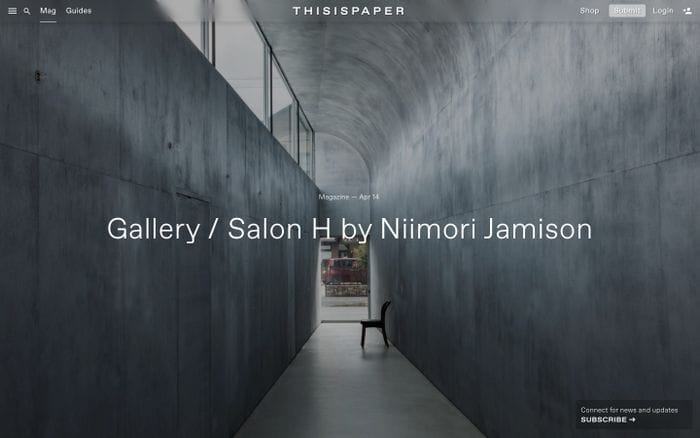 Thisispaper website preview