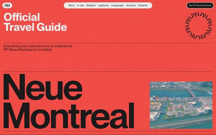 Neue Montreal website preview