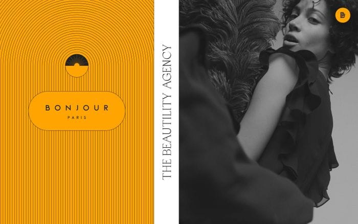 Bonjour Paris website preview