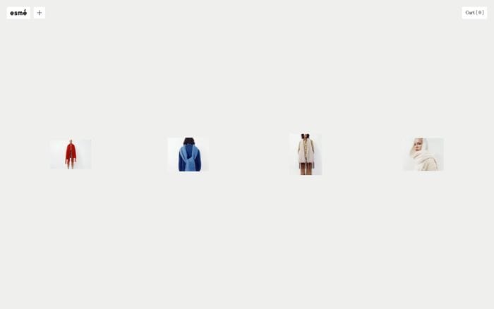 Esmé website preview
