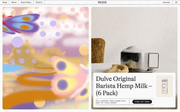 Dulve website preview